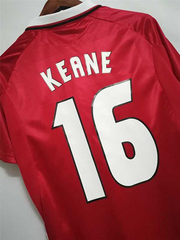 Maillot Manchester United Domicile Rétro 1999/00