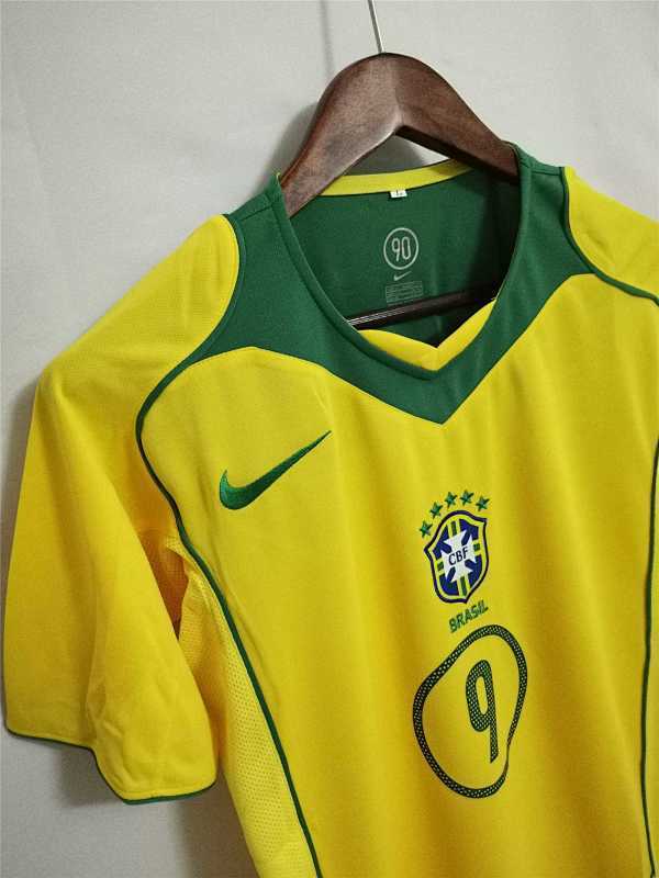 Maillot Brazil Domicile Rétro 2004