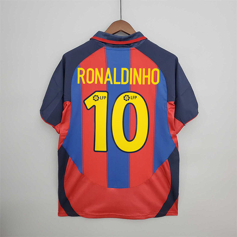 Maillot FC Barcelone Domicile Rétro 2003/04