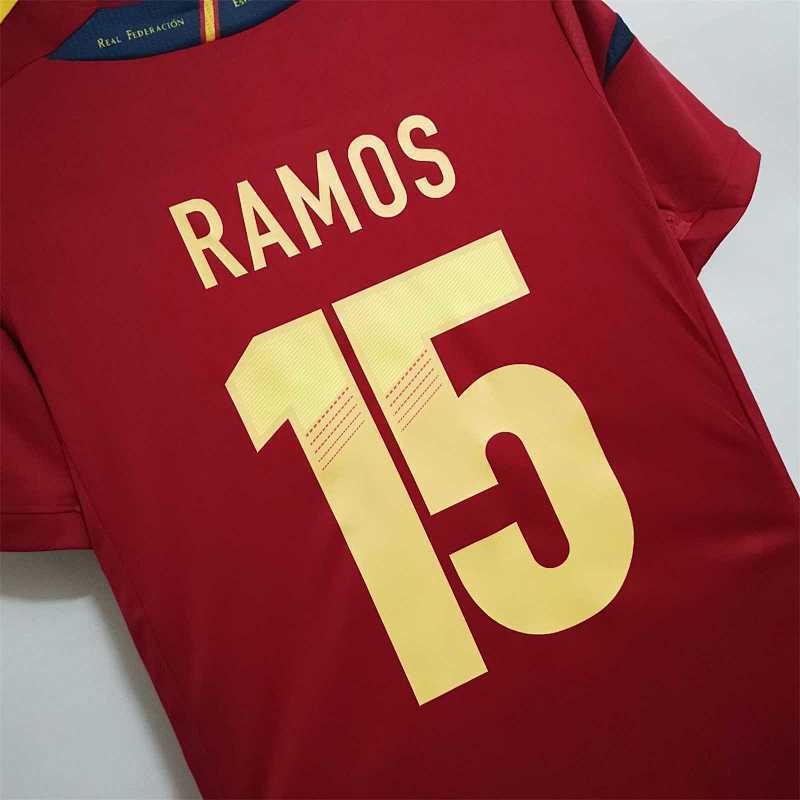 Maillot Spain Domicile Rétro 2012
