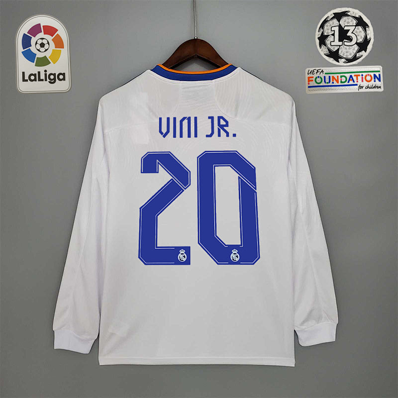 Maillot Real Madrid Domicile Manches Longues 21/22