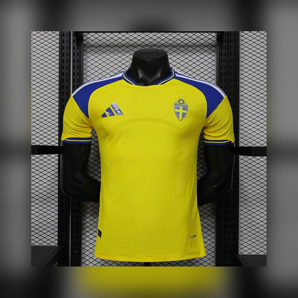 Maillot Suède Domicile Player Version Coupe du Monde 2026