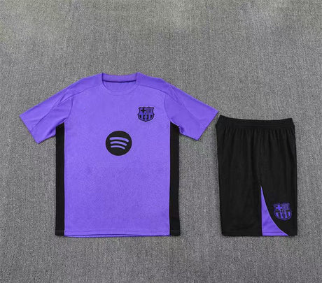 Maillot + short FC Barcelone Violet fonce 25/26