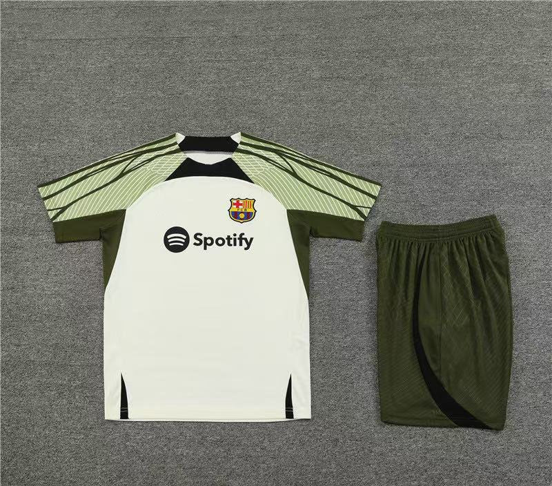 Maillot + short FC Barcelone Blanc 23/24