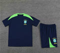 Maillot + short Bresil Bleu roi 24/25