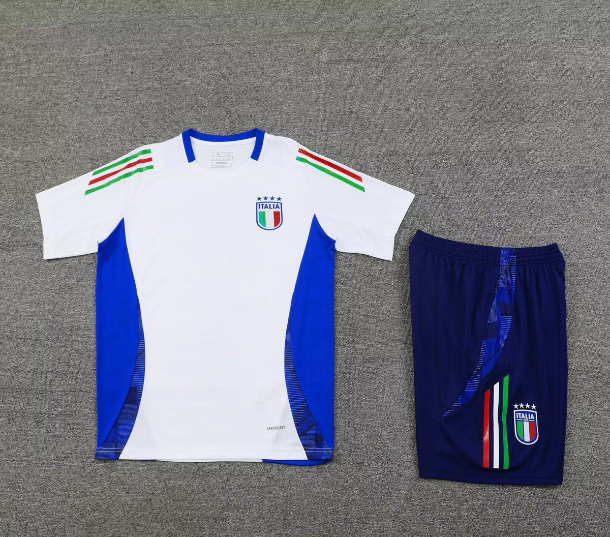 Maillot + short Italie Blanc 24/25
