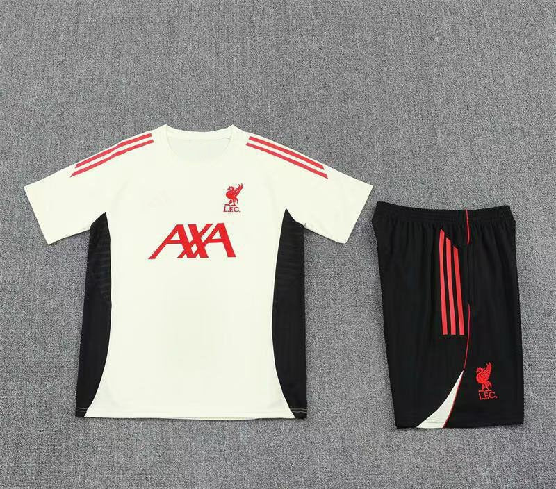 Maillot + short Liverpool Blanc casse 25/26