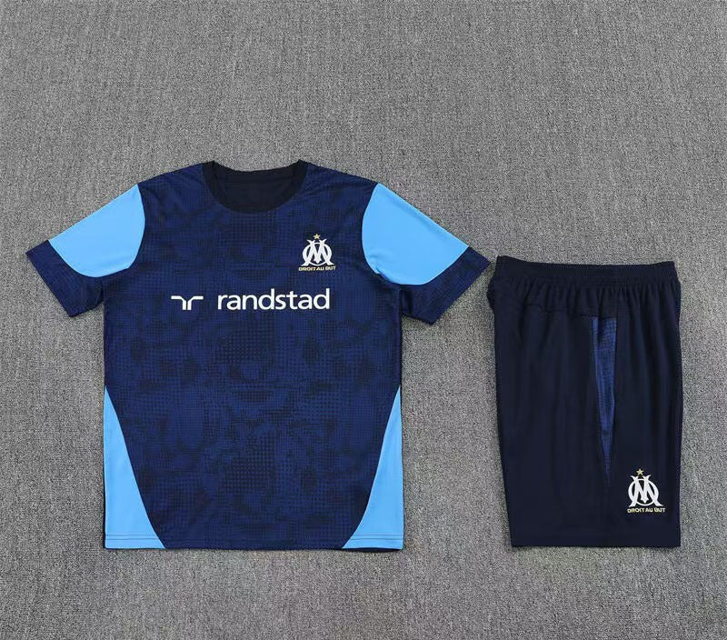 Maillot + short Marseille (OM) Bleu roi 25/26