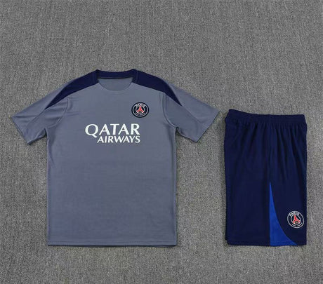 Maillot + short Paris Saint-Germain Gris fonce 25/26