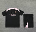 Maillot + short Paris Saint-Germain Noir et Rose 24/25