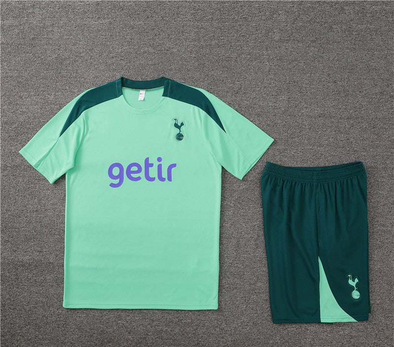 Maillot + short Tottenham Vert clair 24/25