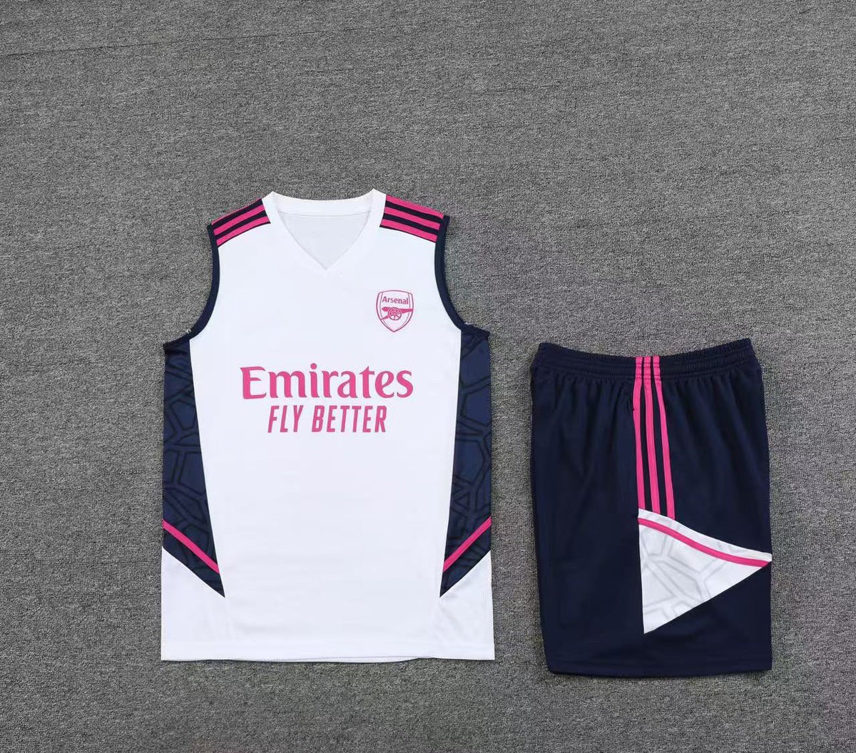 Short + débardeur Arsenal Blanc