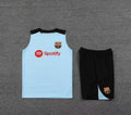 Short + débardeur FC Barcelone Bleu Ciel