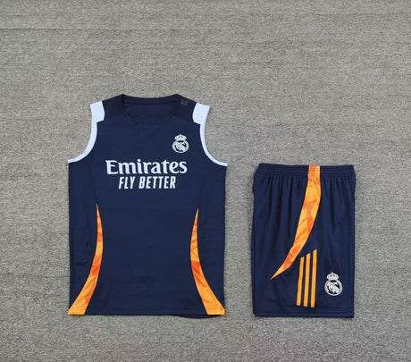 Short + débardeur Real Madrid Bleu Marine