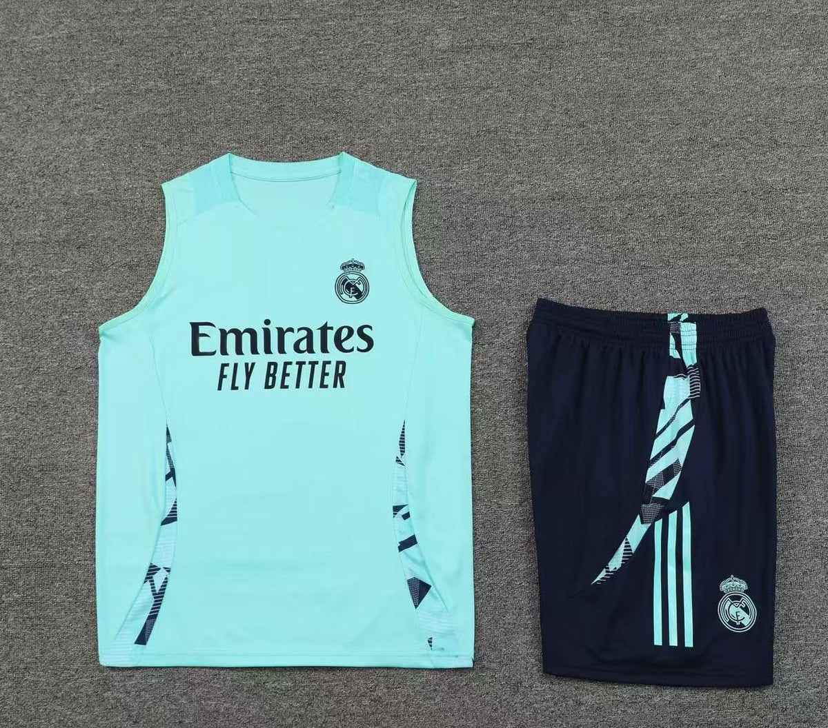 Short + débardeur Real Madrid Turquoise