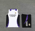 Short + débardeur Real Madrid Blanc Violet