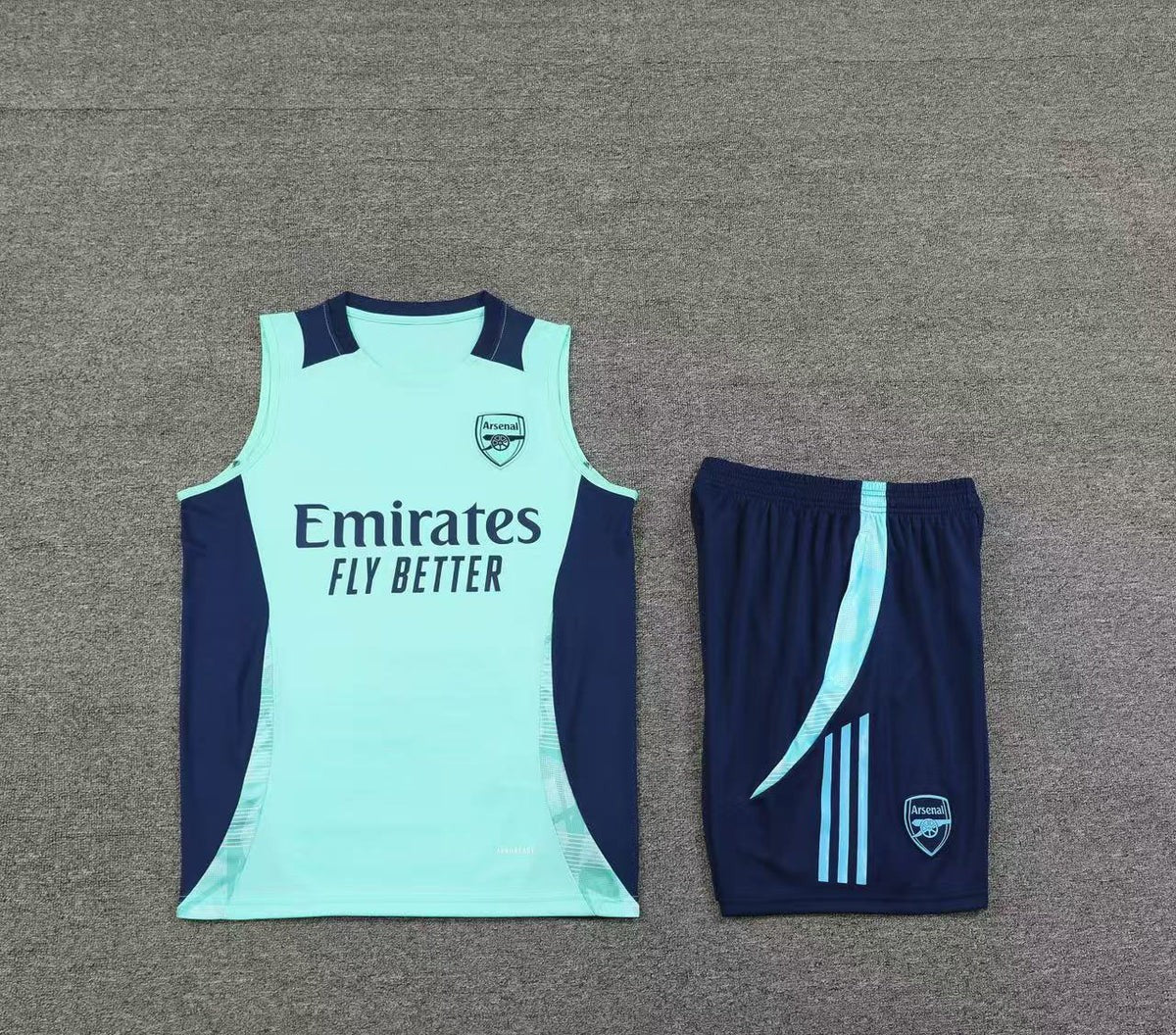 Short + débardeur Arsenal Turquoise
