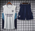 Short + débardeur Arsenal Blanc Bleu