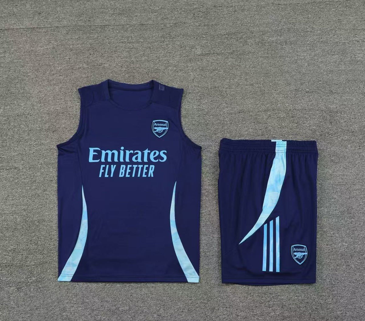 Short + débardeur Arsenal Bleu Marine