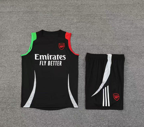 Short + débardeur Arsenal Noir