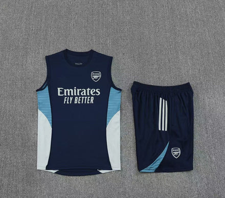 Short + débardeur Arsenal Bleu Marine 2