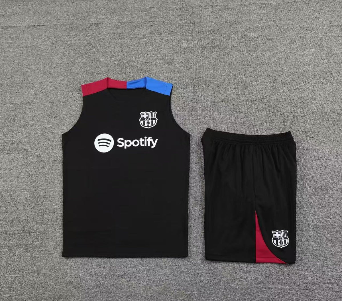 Short + débardeur FC Barcelone Noir