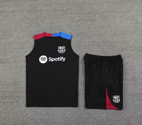 Short + débardeur FC Barcelone Noir