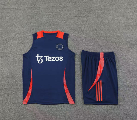 Short + débardeur Manchester United Bleu Marine