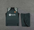 Short + débardeur FC Barcelone Vert Foncé