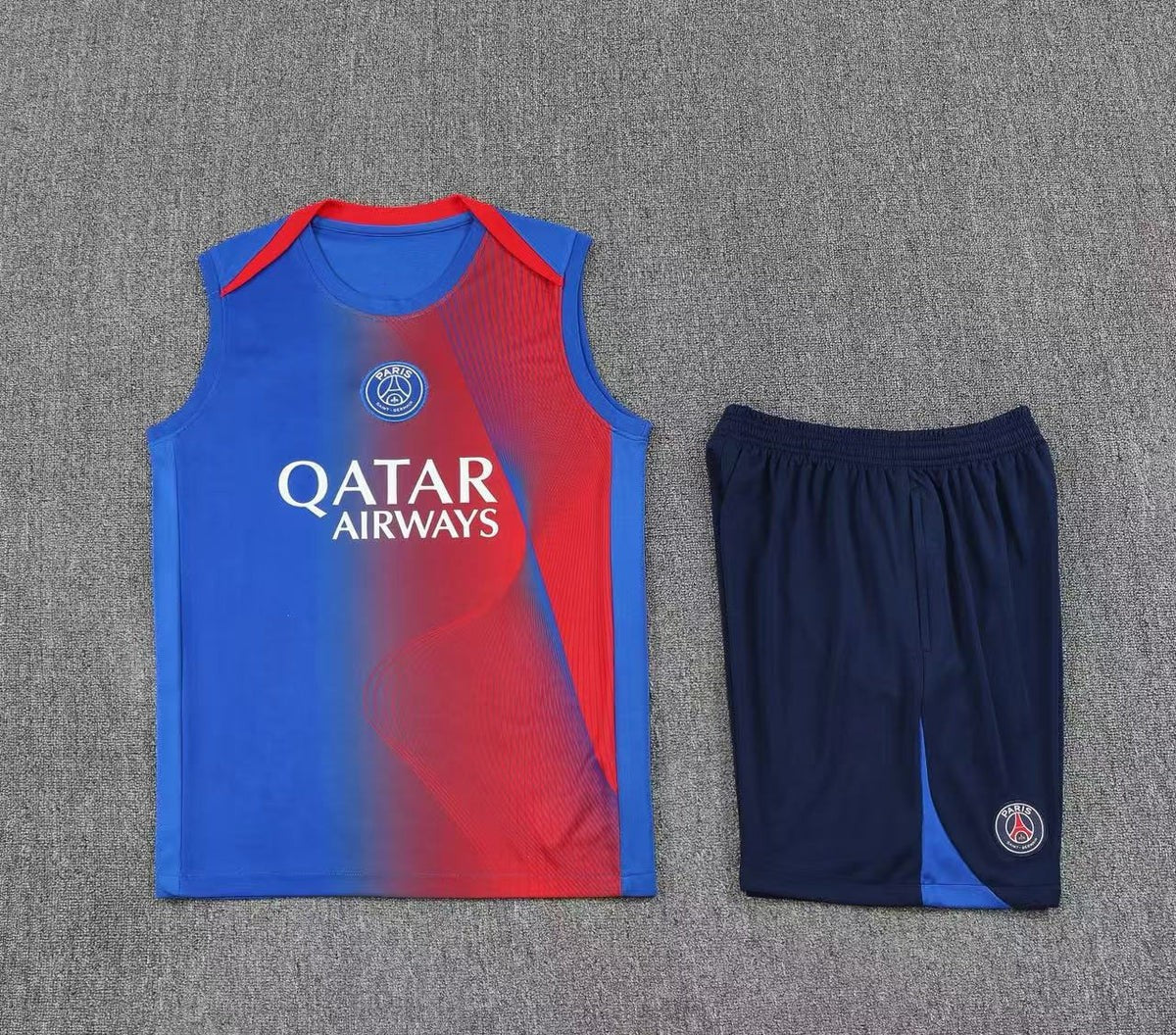 Short + débardeur Paris Saint-Germain Bleu Rouge