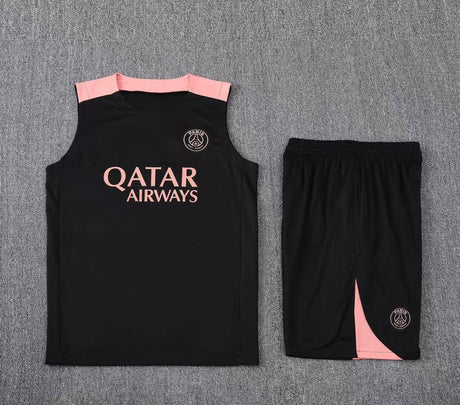 Short + débardeur Paris Saint-Germain Noir Rose