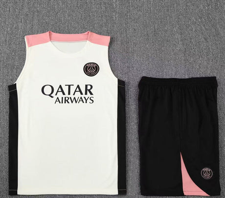 Short + débardeur Paris Saint-Germain Blanc 2