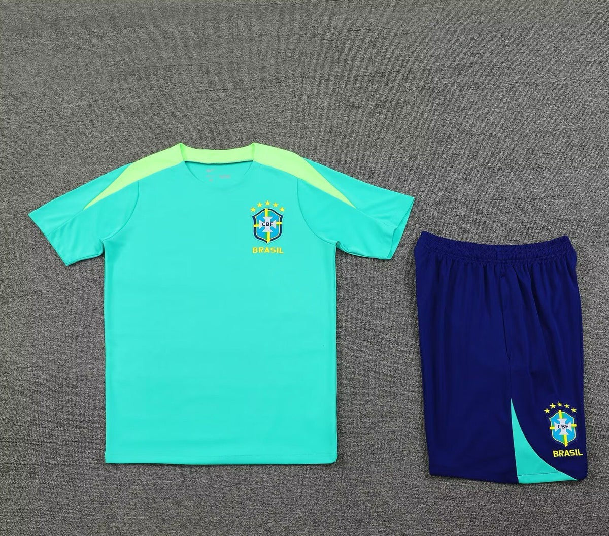 Maillot + short Brésil Bleu ciel 24/25