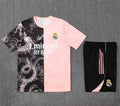 Maillot + short Real Madrid Noir et rose 25/26