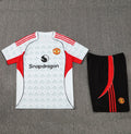 Maillot d'entraînement Manchester United Blanc 25/26