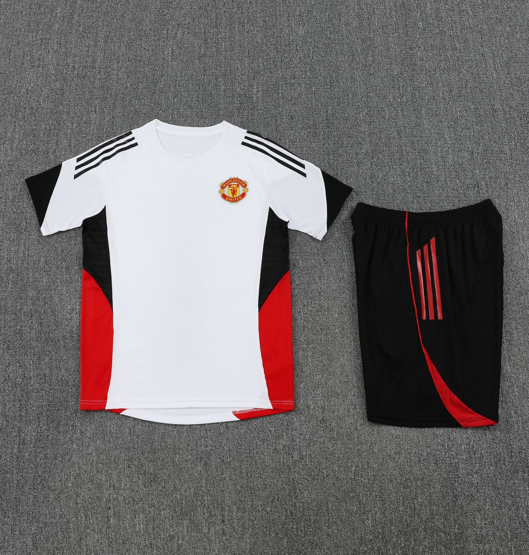 Maillot d'entraînement Manchester United Blanc 2 25/26