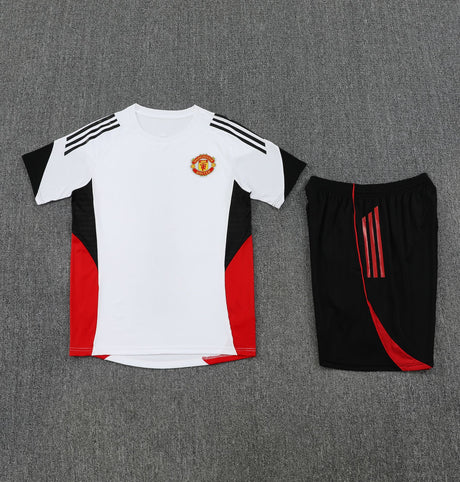 Maillot d'entraînement Manchester United Blanc 2 25/26
