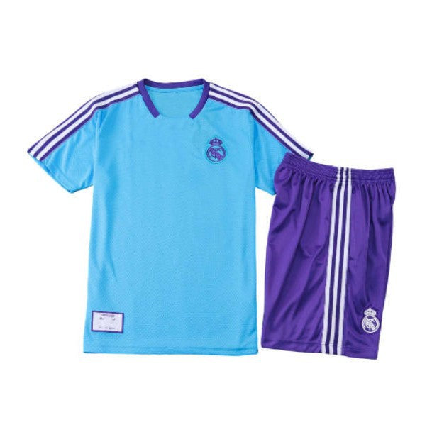 Maillot + short de Foot Casual Manches Courtes – Real Madrid & Clubs