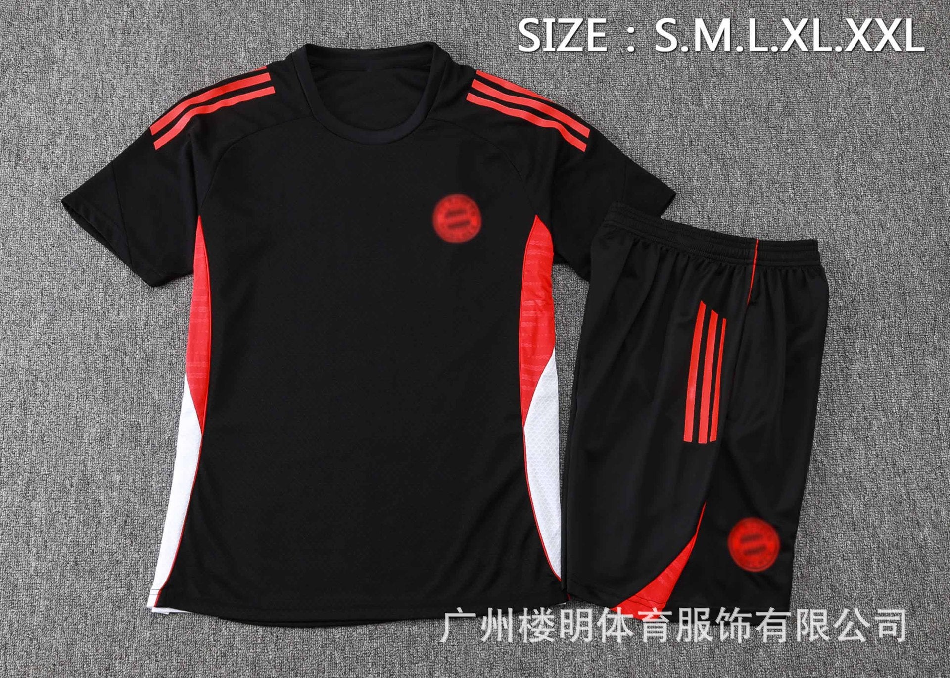 Maillot + short de Foot Casual Manches Courtes – Real Madrid & Clubs