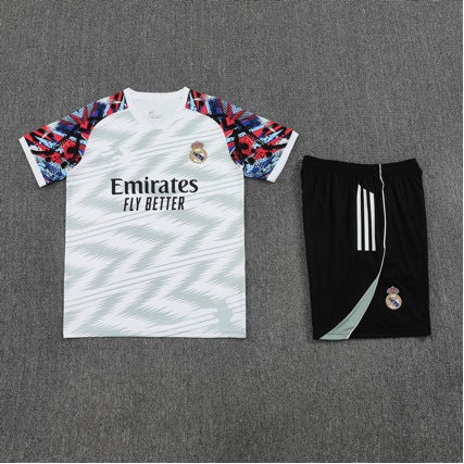 Maillot + short d'Échauffement Foot – Real Madrid & Argentine