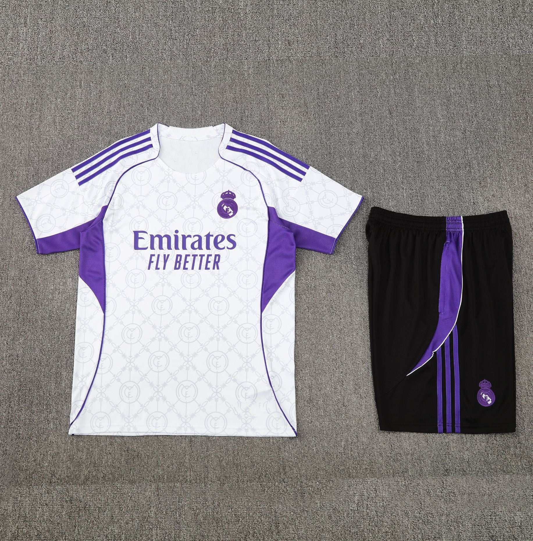 Maillot d'entraînement Real Madrid Blanc 25/26