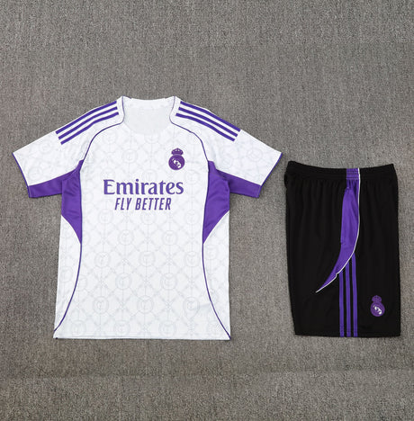 Maillot d'entraînement Real Madrid Blanc 25/26