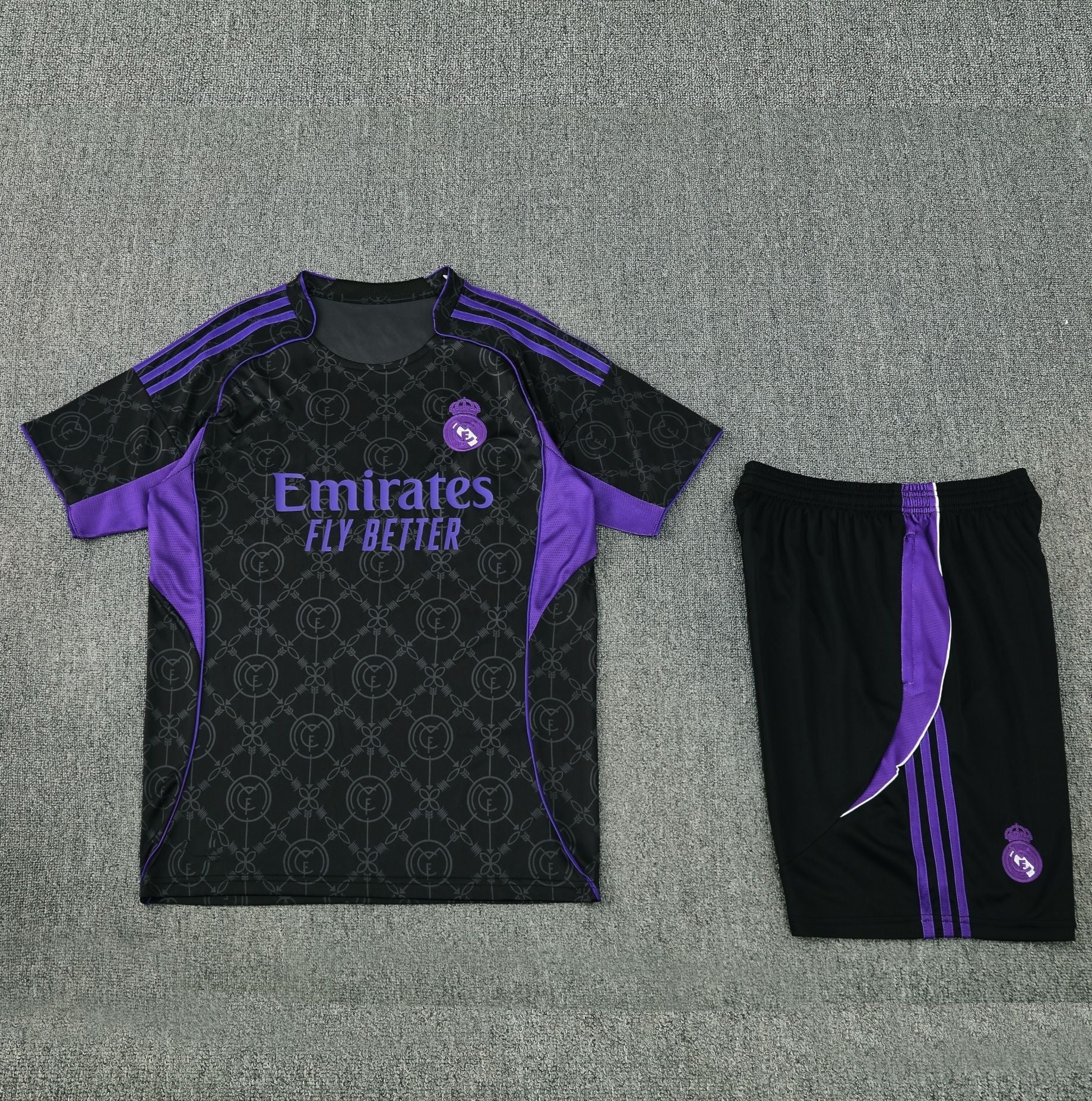 Maillot d'entraînement Real Madrid Noir 25/26
