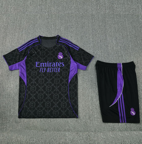 Maillot d'entraînement Real Madrid Noir 25/26