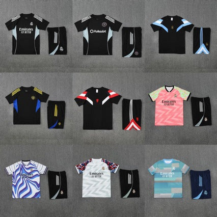 Maillot + short d'Échauffement Foot – Real Madrid & Argentine