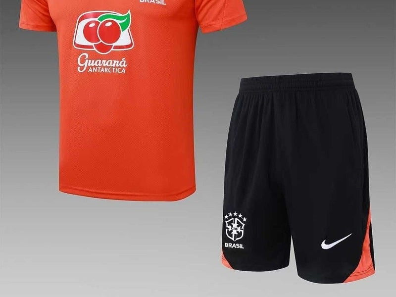Ensemble Brésil Orange Prématch 25/26