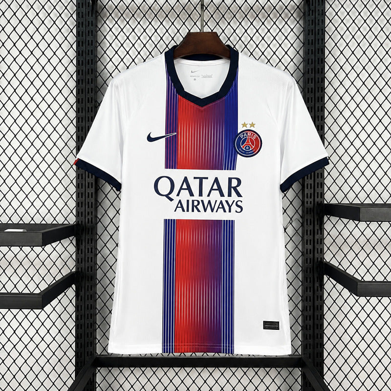 Maillot PSG Extérieur Blanc 2 Étoiles Fan 26/27