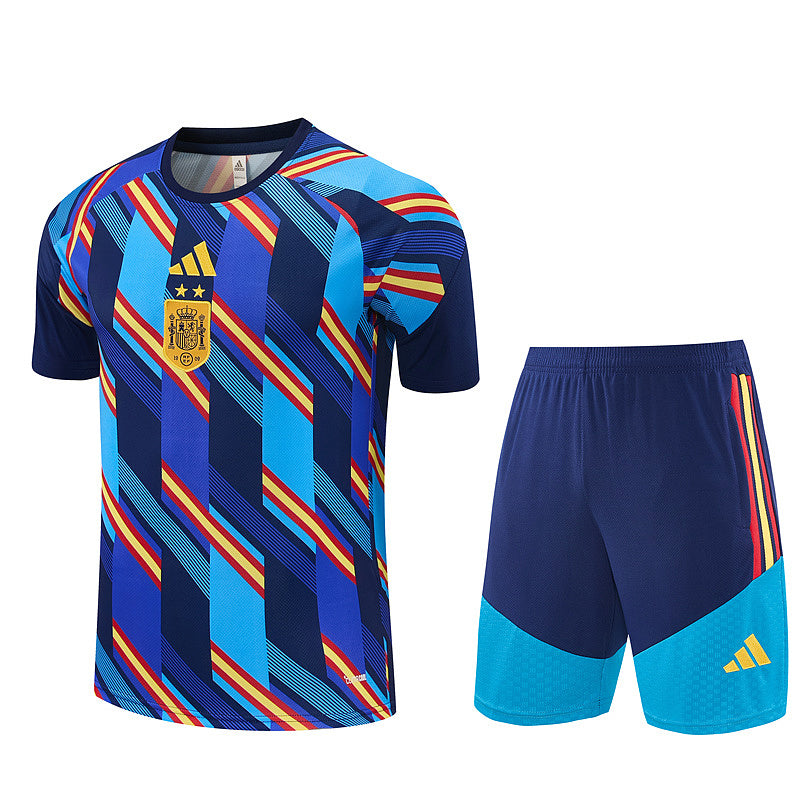 Ensemble maillot + short Espagne Adulte Multicolore – 2 étoiles 2026