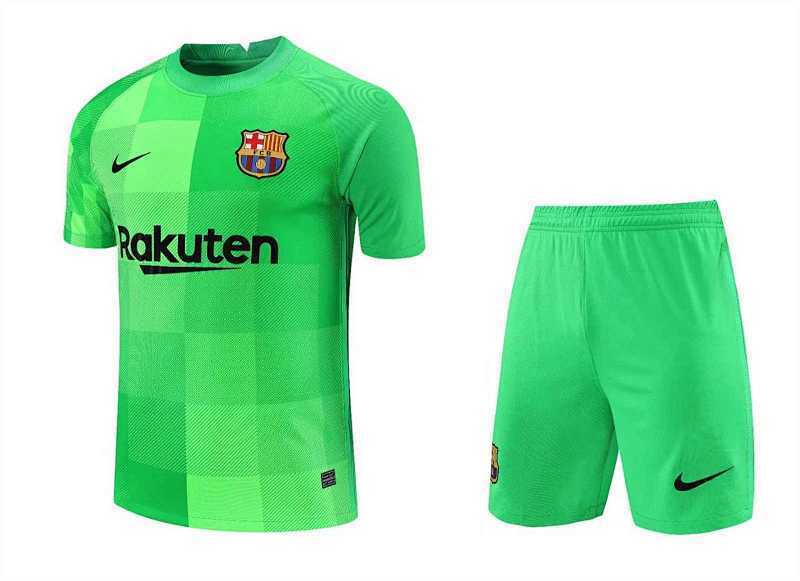 Maillot FC Barcelone Gardien Vert 21/22