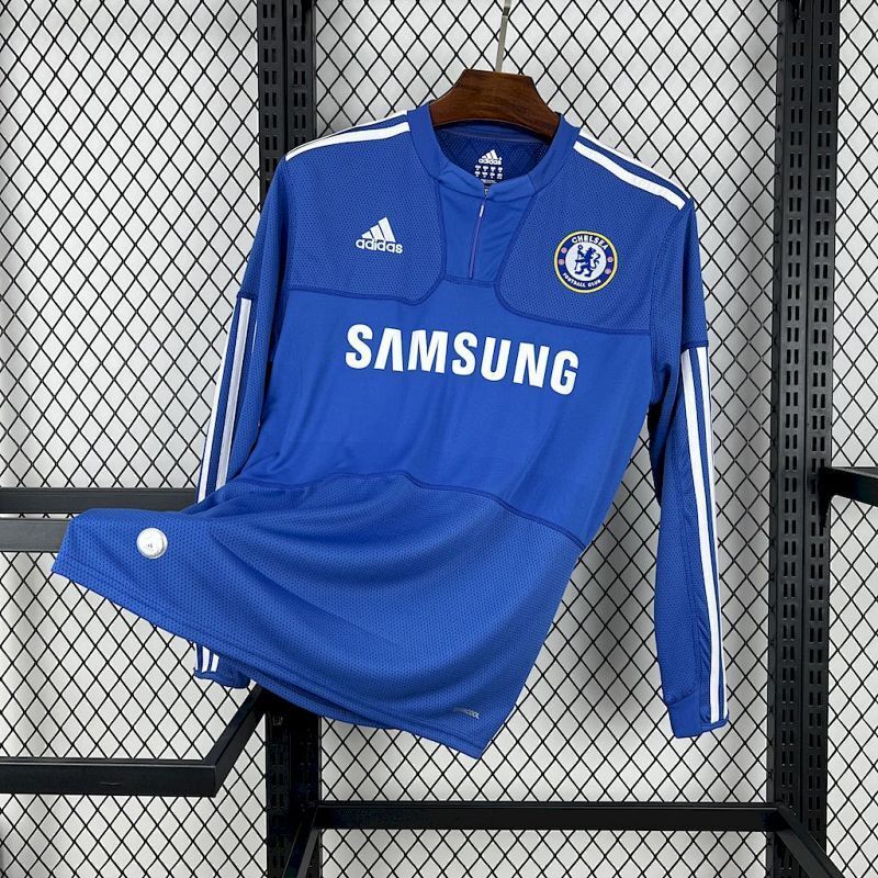 Maillot Chelsea Domicile Rétro Manches Longues 09/10